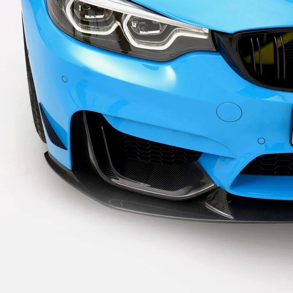 BMW F8X Carbon Front Splitter Fangs - photo 2
