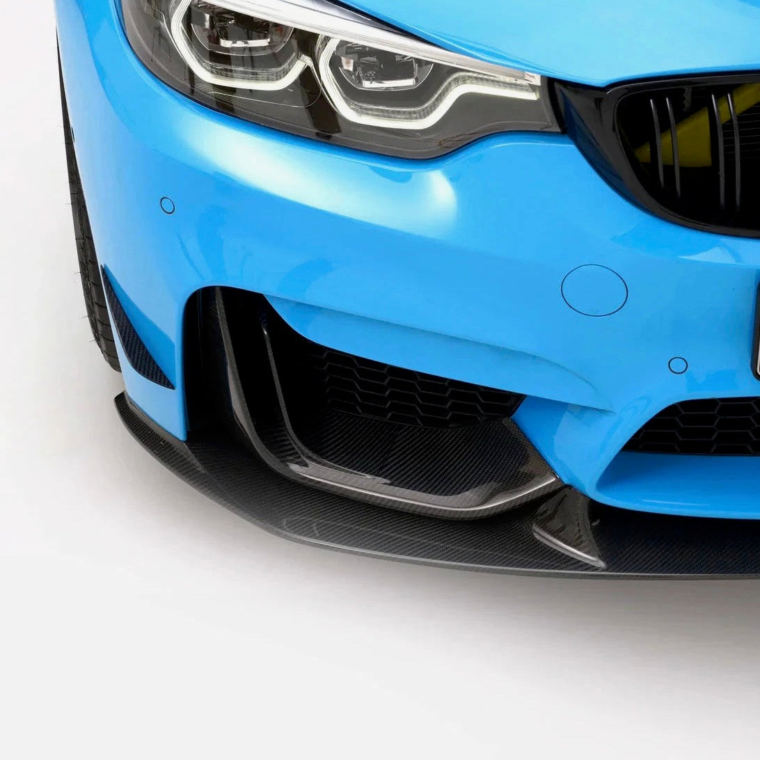 BMW F8X Carbon Front Splitter Fangs - photo 2