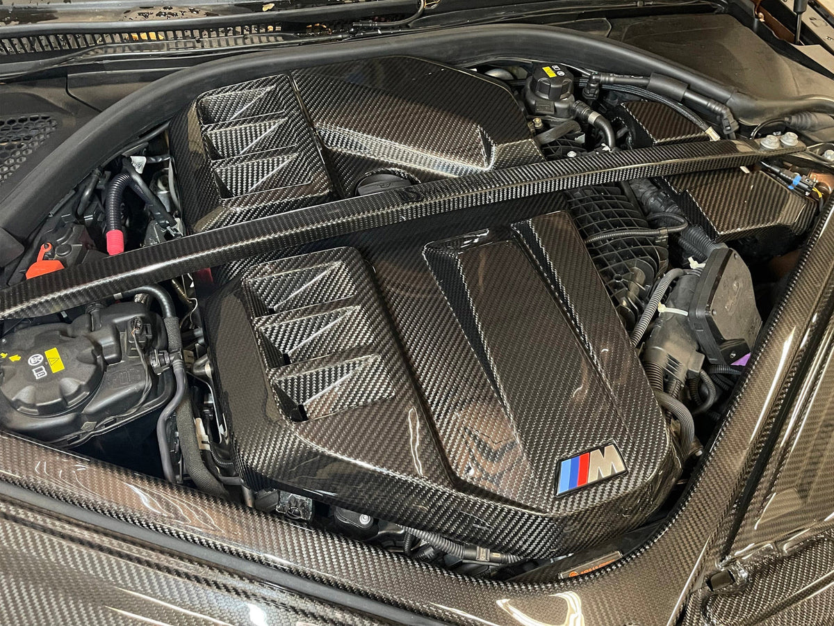 BMW G8X Carbon Engine Bay Cover