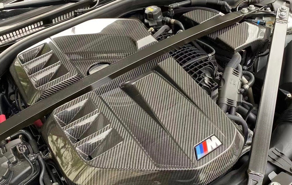 BMW G8X Carbon Engine Bay Cover - photo 2