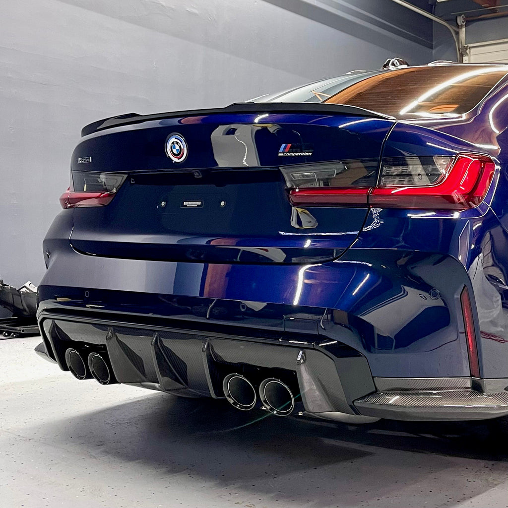 BMW G8X M-Performance Carbon Diffuser - photo 2