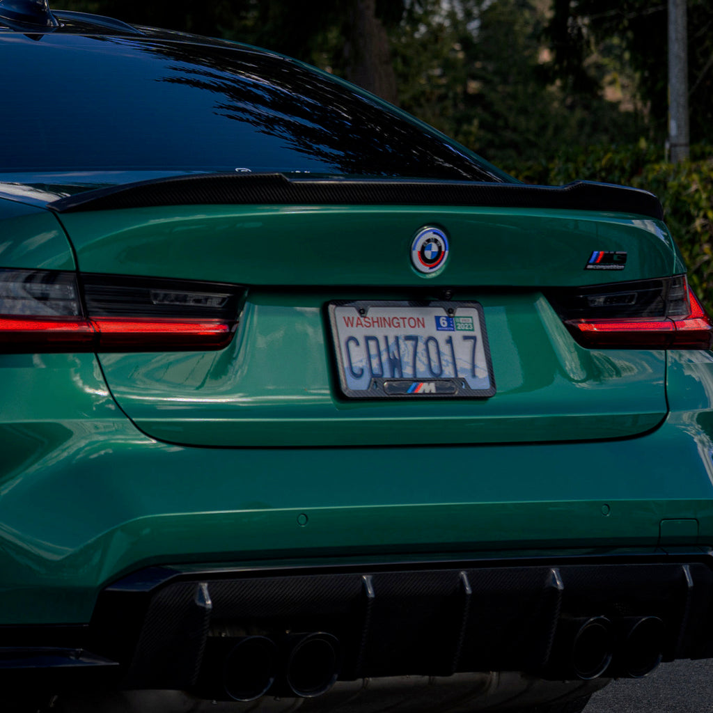 BMW G8X CS Style Carbon Spoiler - photo 2