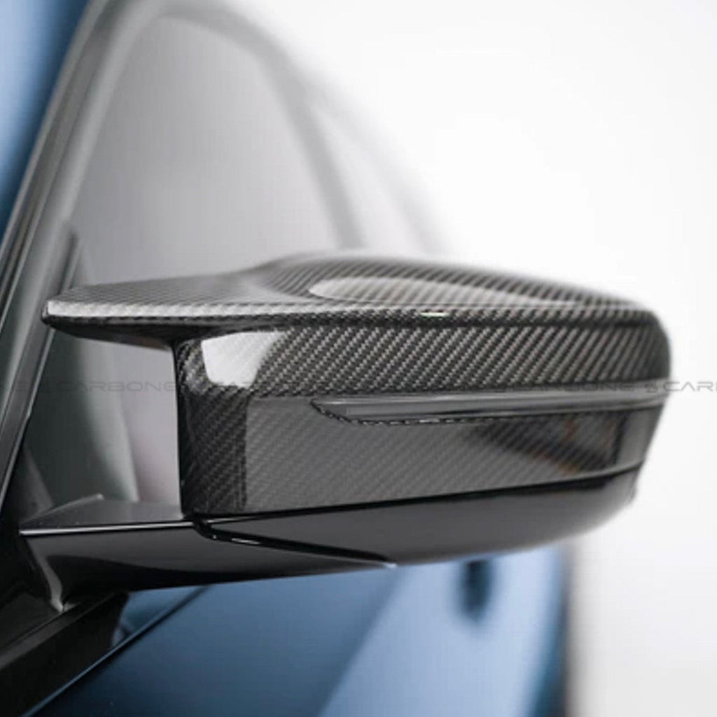 BMW G8X Carbon Mirror Caps - photo 2