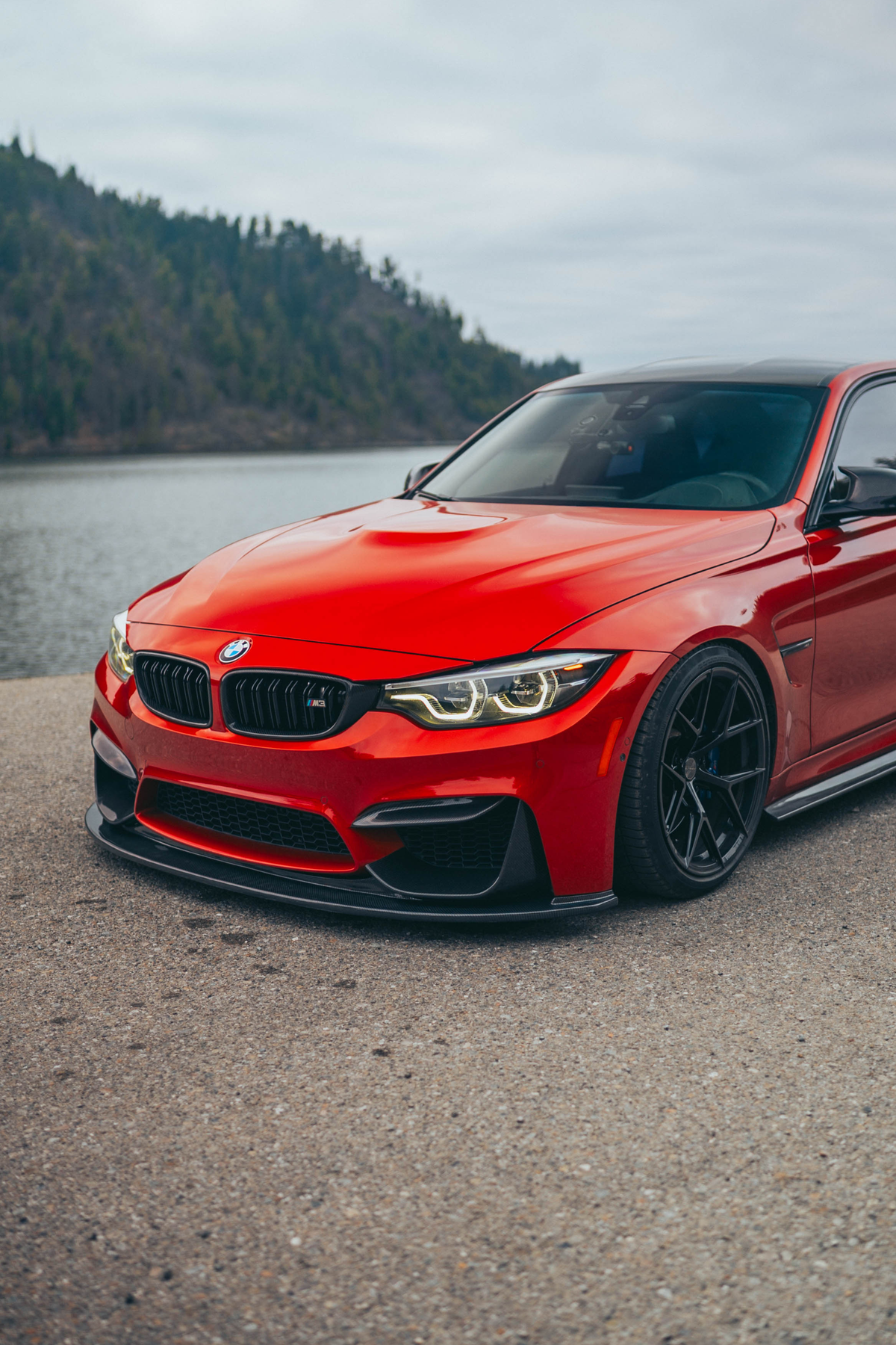 BMW F8X K Style Carbon Front Lip