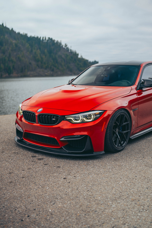 BMW F8X K Style Carbon Front Lip