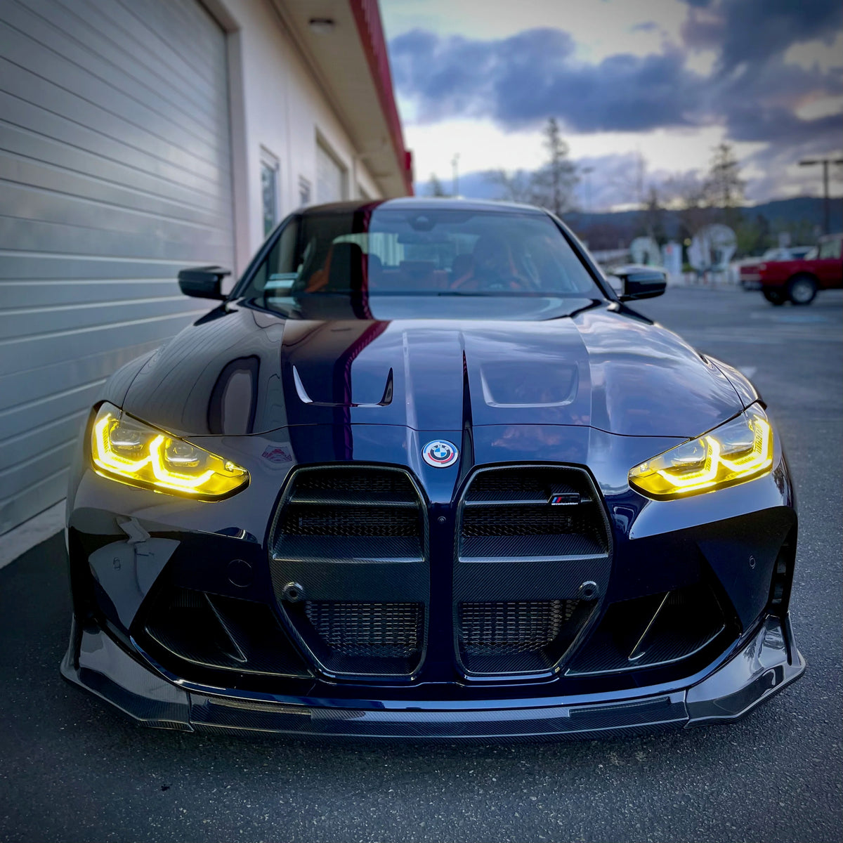 BMW M3 and M4 fitted with StackedCarbon carbon fiber parts